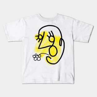 FLOWER MAN Kids T-Shirt